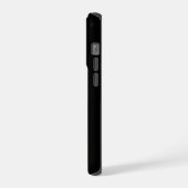 Noir 4 Luxe iPhone 15 Pro Mate, Okapi de la forêt (Côté gauche)