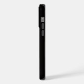 Noir 4 Luxe iPhone 15 Pro Max, Cavalier Spaniel (Côté gauche)