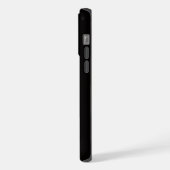 Noir 4 Luxe iPhone 15 Pro Max, Chien Basenji Class (Côté gauche)