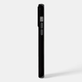 Noir 4 Luxe iPhone 15 Pro Max, Éléphant d'Inde (Côté gauche)