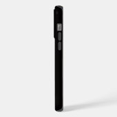 Noir 4 Luxe iPhone 15 Pro Max, Labrador tendre (Côté gauche)