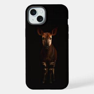 Noir 4 Luxe, Okapi de la forêt iPhone 15 Plus