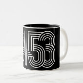 Noir 6453 Mug (Devant droit)