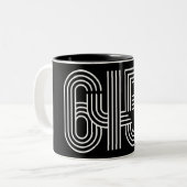 Noir 6453 Mug (Devant gauche)