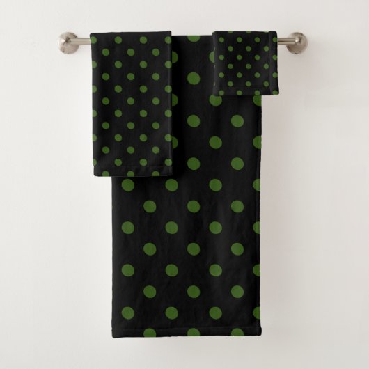 Noir à pois vert (En situation)