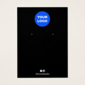 Noir Ajouter Logo Porte-bijoux Porte-bijoux (Devant)