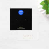 Noir Ajouter Votre Logo Costume Écouter Carte Écra (Bureau)