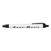 Noir Anne-Marie stylo à bille (Haut)
