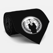 Noir anonyme de cravate (Roulé)