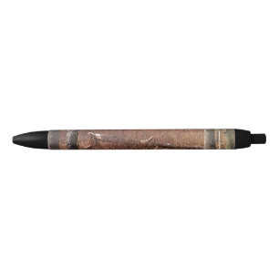 Noir Arbre en chute dans le stylo à bois