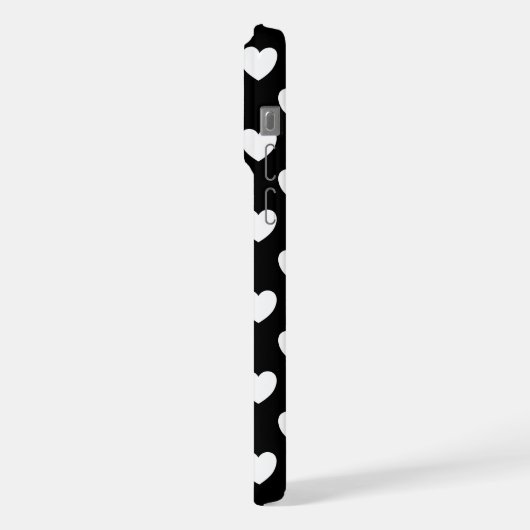 Noir aux Coeurs Blancs (Côté gauche)