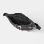 Noir avec rayures roses (Ouvrir)