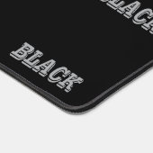 Noir Avec Texte Gris Sur Couleur Solide Noir (Coin)