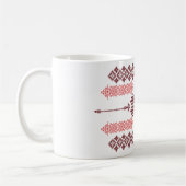 Noir Baroque - Elégante Mug avec classique foncé (Gauche)