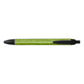 Noir Beau stylo à texture verte ! (Dos)