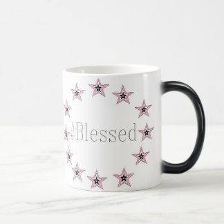 Noir/blanc art Morphing de tasse de 11 onces par