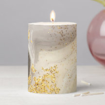 Noir Blanc Brown Gris Or Parties scintillant Marbr