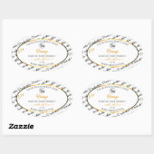 Noir Blanc Cloud Orange Produit Logo Étiquette (Feuille)
