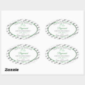 Noir Blanc Cloud Produit Étiquettes Coeurs verts (Feuille)