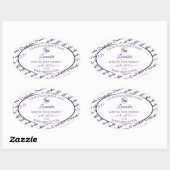 Noir Blanc Cloud Purple Produit Logo Étiquette (Feuille)