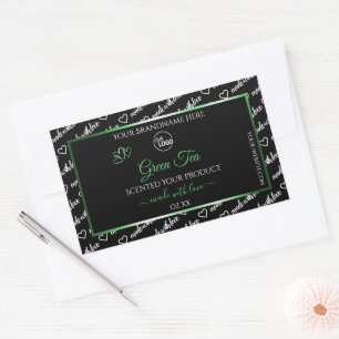 Noir Blanc Cloud Vert produit Logo Étiquette