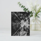 Noir blanc Dogwood RSVP (Debout devant)