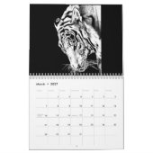 Noir, blanc et calendrier d'or (Mar 2027)