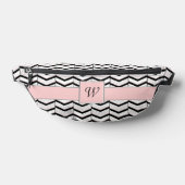 Noir Blanc et Chevron Blush (Poser)