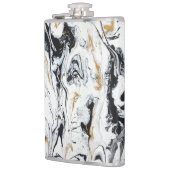 Noir, blanc et flacon d'or - "Nouveau " (Gauche)