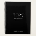 Noir Blanc Moderne Minimaliste Planificateur de re<br><div class="desc">2024 Modern Black and White Nomment Planner avec un design simple. Avec le lettrage minimaliste de typographie blanche,  vous pouvez ajouter vos propres informations. Un organisateur professionnel pour vous maintenir sur la bonne voie.</div>