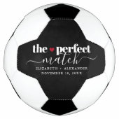 Noir Blanc Parfait Correspondance Amour Couple Per (Devant)