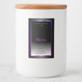 Noir Blanc Produit Étiquettes Bleu Violet Rose Cad (Devant)