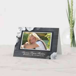 Noir Blanc Russe Roses Photo Sympathie Merci