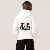 Noir, Blanc, Stop Racisme (Dos entier)