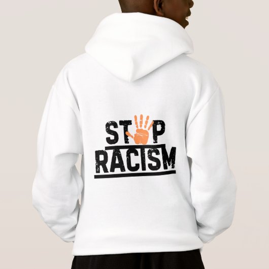 Noir, Blanc, Stop Racisme (Dos)