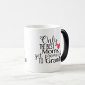 Noir/blanc tasse Morphing de 11 onces (Devant droit)