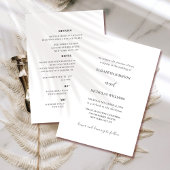 noir, blanc tout en un modèle faire-part de mariag