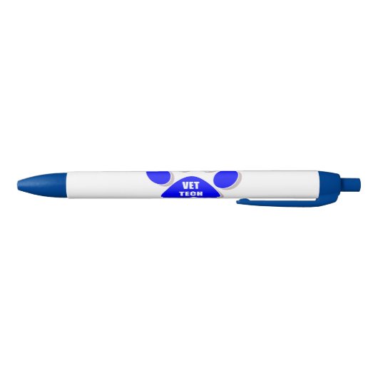 Noir bleu de stylo de technologie de vétérinaire (Bas)