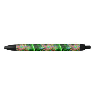 Noir Brûlures de lumière brillante stylo à écriture