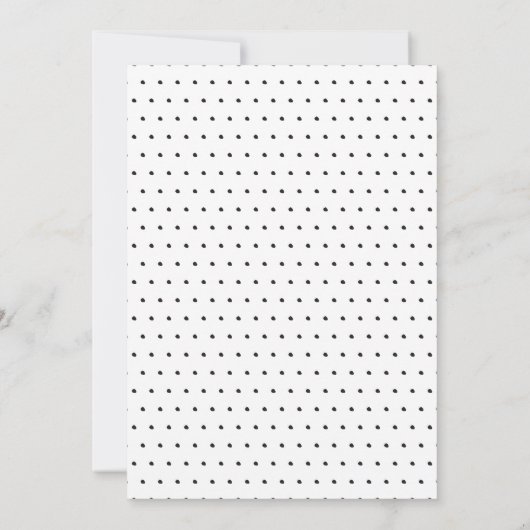 Noir Brush Script Wedding Enregistrer La Carte Dat (Dos)