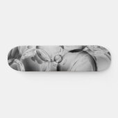 Noir Bubbles Skateboard (Horizontaal)