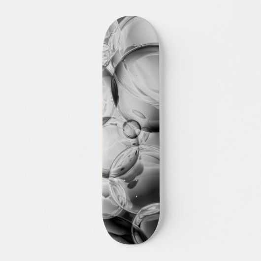 Noir Bubbles Skateboard (Voorkant)