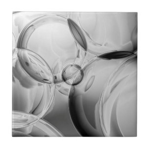 Noir Bubbles Tegeltje