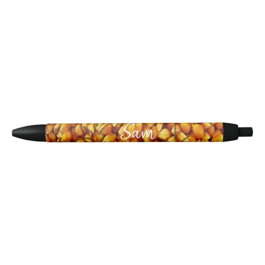 Noir Bureau de stylo et de stylo d'école Corn (Devant)