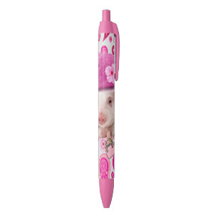 Noir Bureau de stylo et l'école Stylo Coeurs de cochon
