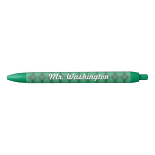 Noir Cadeau de stylo personnalisé pour l'enseignant de