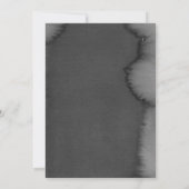 Noir Chalkboard Dirty Trente Invitation de 30e ann (Dos)