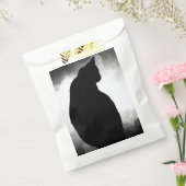 Noir Chat Silhouette Favoriser Sacs (Scellé)