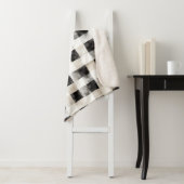 Noir Chic Crème Plaid Noël (En situation)