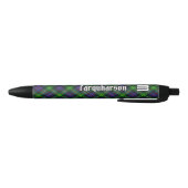 Noir Clan Farquharson Stylo d'encre Tartan (Bas)